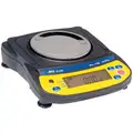 Compact Bench Scale: 4,100 g Capacity, 0.1 g_0.001 lb Scale Graduations, 5 in Weighing Surface Wd
