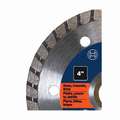 Bosch Diamond Saw Blade: 4 in Blade Dia., 5/8 in Arbor Size, Wet/Dry, For Angle Grinders, Best