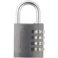 Abus Luggage Padlocks: Luggage Padlocks, Less than 1 in, 1/2 in to 1 in, Resettable, Gen Security, ABUS