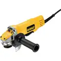 Angle Grinder, 4-1/2" Wheel Dia., 9 Amps, 120VAC, 12,000 No Load RPM, Paddle Switch