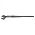 Klein Tools Structural Open End Wrench, Open End Wrench, Alloy Steel, Black Oxide, Jaw Capacity 1-1/4"
