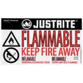 Safety Band Label,5-1/2 In. H