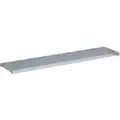 Safety Cabinet Shelf: Vertical Drum Flammable Cabinets, 110 gal, 55 1/2" x 14", Silver, Steel