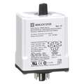 Square D Single Function Timing Relay, 120V AC, 10A @ 120/240V, 8 Pins, DPDT