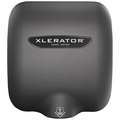 Xlerator Automatic, Surface Mounted Hand Dryer with Integral Nozzle and 10 Second Dry Time, Gray