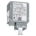 Square D Diaphragm Pressure Switch, Differential: 3.5 to 15 psi, Range: 1.5 to 75 psi, NEMA Rating 4, 4X, 13