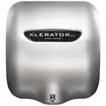 Automatic, Surface Mounted Hand Dryer with Integral Nozzle and 12 Second Dry Time, Silver