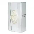 Glove Box Dispenser: 1 Box, PETG Plastic, Clear, Left Load/Right Load/Top Load