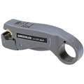 Greenlee Communications Cable Stripper: Manual, 0.23", For RG-59/RG-6 Cable Designation, 4-1/4"Overall Lg