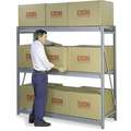 Lyon 3 Shelf, Starter Bulk Storage Rack; 2600 lb. Shelf Weight Capacity, 24" D x 72" H x 60" W, Steel Wire Decking