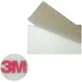 Self-Mating-Type Reclosable Fastener Shapes with Acrylic Adhesive, Clear, 7/8", 900PK