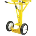 Gas Activated Trailer Stabilizing Jack with Wheels; 37" to 48" Adjustment Range, Lifting Capacity: Not Rated
