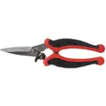 Scissors, Multipurpose, Straight, Right Hand, Stainless Steel, Length of Cut: 4"
