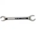 Sk Professional Tools Flare Nut Wrench, Alloy Steel, Chrome, Head Size 1/4", 5/16", 6-Point Flare Nut, 4", 0&deg;