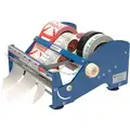 Multi Roll Tape And Label Dispenser, Steel and Plastic, Blue