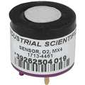 Industrial Scientific Replacement Sensor: Oxygen, 0 to 30% Vol Sensor Range, 0.1% Vol Resolution