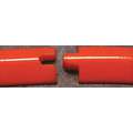 Ultratech Polyurethane Spill Berm; 1-3/8" H x 10 ft. L x 2-1/4" W, Red