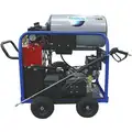 Delco Industrial Duty (3300 psi and Greater) Gas Skid Mount Pressure Washer, Hot Water Type, 4.0 gpm, 4000