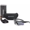 ESS Crossbow Scratch-Resistant Polarized Safety Glasses , Gray Lens Color