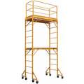 Metaltech Steel Scaffold Tower with 500 lb. Load Capacity, 12 ft. Platform Height