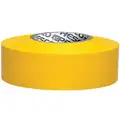 Presco Products Co. PVC Taffeta Flagging Tape; 300 ft. L x 1-3/16" W, 2.5 mil Thick, Yellow