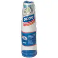 Dixie Disposable Hot Cup: Paper, Polyethylene, 12 oz Capacity, Coffee Haze, Microwave Safe, 500 PK