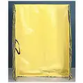 Singer Safety Vinyl Welding Screen, 6 ft. H x 9 ft.W x 0.012" Thick, Yellow