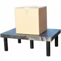 Structural Plastics Polyethylene Dunnage Rack with 750 lb. Load Capacity; 24" D x 12" H x 36" W