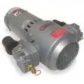 Piston Air Compressor: 0.333 hp, 1 Phase, 12V DC, 100 psi Max Continuous Pressure, 2.4 cfm