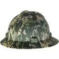 MSA Full Brim Hard Hat, Type 1, Class E ANSI Classification, Freedom Series, Ratchet (4-Point)