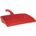 Vikan Plastic Handheld Dust Pan, 12.5 x 11.5 x 2 inch, Red