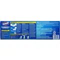 Clorox Toilet Wand Disposable Cleaning System, 1 lb. Box, Unscented Sponge Head, Ready To Use, 6 PK