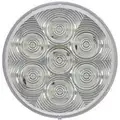Peterson 4" LED Back Up Light, Clear Round, 7 Diode, 9 to 16 V, 817C-7