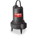 Sewage Ejector Pump: 3, 240 to 480V AC, No Switch Included, 2 1/2 in Max. Dia Solids