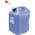 Midwest Can 6 gal. Water Container, Blue High Density Polyethylene, 1 EA