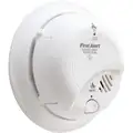 BRK 5-5/8" Carbon Monoxide and Smoke Alarm with 85dB @ 10 ft. Audible Alert; 9V