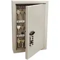 Kidde Key Control Cabinet: Cabinet with Pushbutton Combo Lock, 30 Key Capacity (Units), Key Hooks
