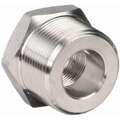 304 Stainless Steel Hex Reducing Bushing, MNPT x FNPT, 1/4" x 1/8" Pipe Size - Pipe Fitting