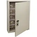 Kidde Key Control Cabinet: Cabinet with Pushbutton Combo Lock, 120 Key Capacity (Units), Key Hooks