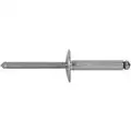 Imperial Large Flange Rivet 3/16" Diameter, Aluminum Body/Aluminum Mandrel, Grip Range 0.25-0.375", 250 PK
