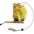 Gemtor Man Rated Winch, 50 ft., 310 lb., Yellow