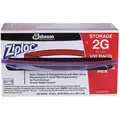 Ziploc 15"L x 13"W Standard Reclosable Poly Bag with Zip Seal Closure, Clear; 1.75 mil Thickness