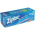 Ziploc 7"L x 5"W Standard Reclosable Poly Bag with Zip Seal Closure, Clear; 2.7 mil Thickness