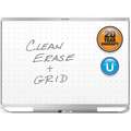 Gloss-Finish Steel Dry Erase Board, Wall Mounted, 36"H x 48"W, White