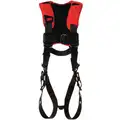 3M Protecta Full Body Harness: Gen Industry, Vest Harness, Back, Steel, Back/Shoulder, 420 lb Wt Capacity