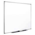 Mead Gloss-Finish Melamine Dry Erase Board, Wall Mounted, 48 "H x 72" W, White