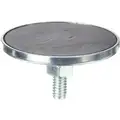 Cup Magnet with Bolt, Ceramic Magnet, 10 lb Max. Pull, 1 3/16" Overall Length