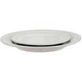 Crestware Plate: Firenze, 10 1/4 in Dia., 10 1/4 in Overall L, 10 1/4 in Overall W, 12 PK