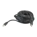 Monoprice USB Cable: 2.0, 33 ft. Cable L, Black, A Male to B Male