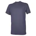Navy Flame-Resistant Crewneck Shirt, Size: M, Fits Chest Size: 38" to 40 in